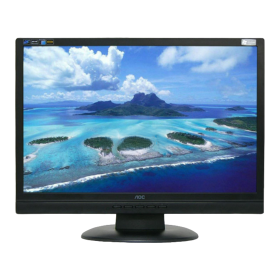AOC 912Sw Service Manual