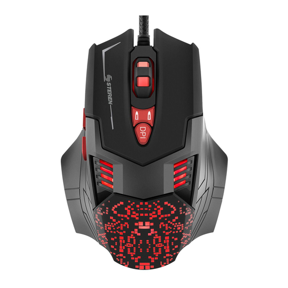 Steren XTREME USB MOUSE FOR GAMERS Instruction Manual