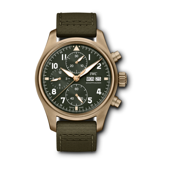 iwc PILOT’S WATCH CHRONOGRAPH SPITFIRE Operating Instructions Manual