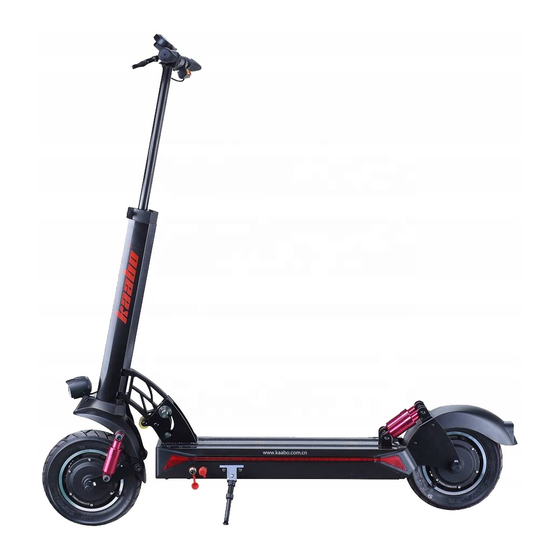 Kaabo Skywalker 8 User Manual