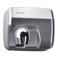 Maico HD300 Installation And Operating Manual