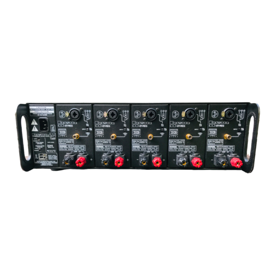 Bryston ST Series 9B ST Owner's Manual