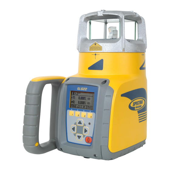 Spectra Precision Trimble GL622 Manuals