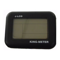 King-Meter J-LCD User Manual