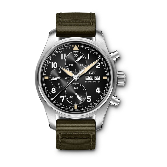 iwc Pilot's Watch Chronograph Spitfire Operating Instructions Manual