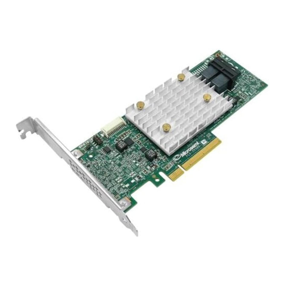 Microchip Technology Adaptec HBA 1100 Installation And User Manual