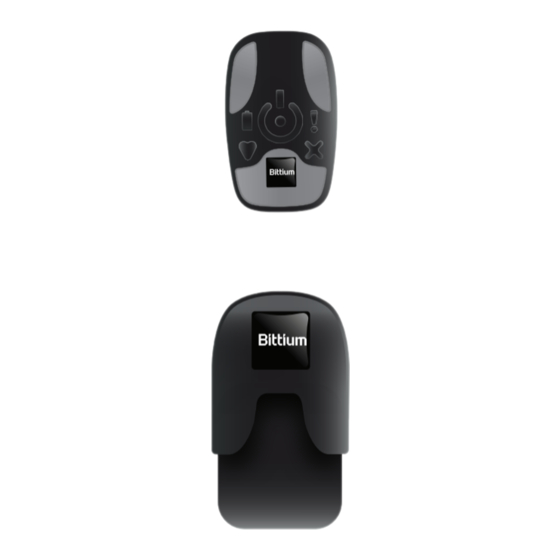 Bittium OmegaSnap 3-CH ECG Electrode Quick Manual