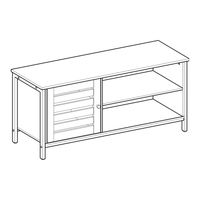 Songmics VASAGLE LTV049 Assembly Instructions Manual