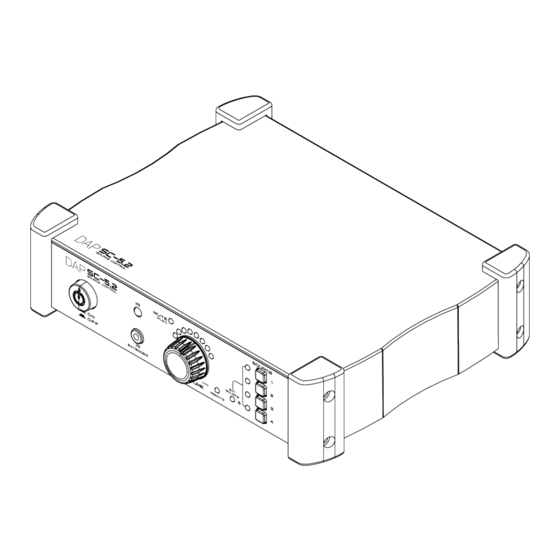 DAPAudio SC-5.2 Source Control User Manual