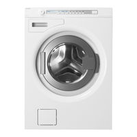 Asko W8844XL W Operating Instructions Manual