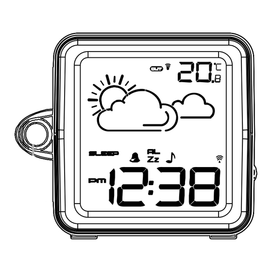 User Manuals: La Crosse WT485 Clock Radio Projection