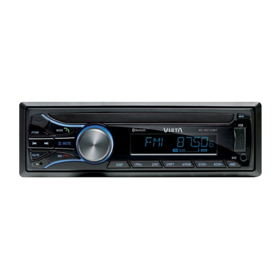 VIETA VC-HU720BT User Manual