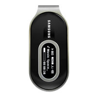 Samsung YPF1X - YEPP 512 MB Digital Player Manual Del Usuario