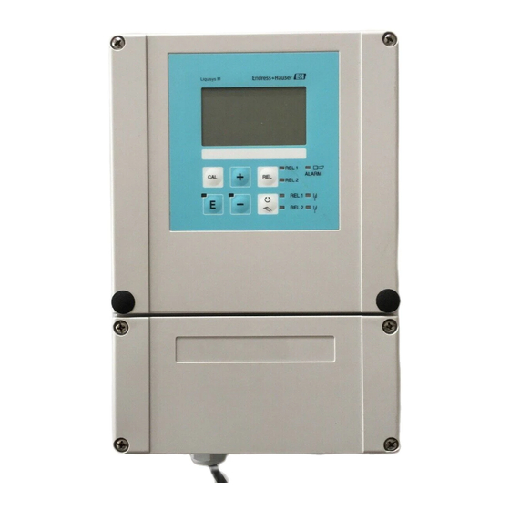Endress+Hauser Mycom S CPM 153 Operating Instructions Manual