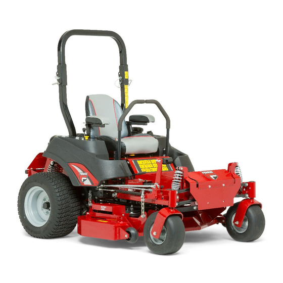 Ferris ISX800Z Series Operator's Manual