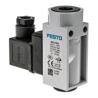 Festo PEV-1/4-B-OD Operating Instructions Manual