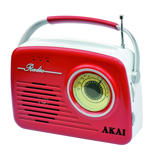 Akai APR-11 User Manual