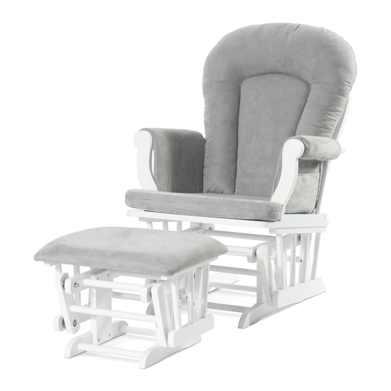 CHILDCRAFT Glider Rocker F09470 Series Quick Start Manual