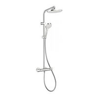 Hans Grohe MySelect 240 Showerpipe 26758400 Instructions For Use/Assembly Instructions