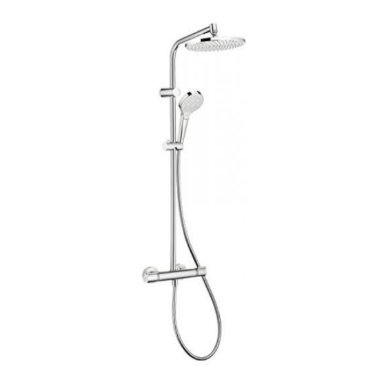 Hans Grohe MySelect 240 Showerpipe 26758400 Instructions For Use/Assembly Instructions