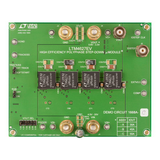 Linear Technology DC1668A-C Demo Manual