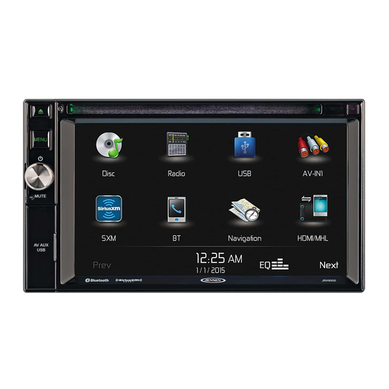 ASA Electronics JRV9000 Multimedia Player Manuals