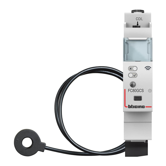 Bticino FC80GCS Quick Start Manual