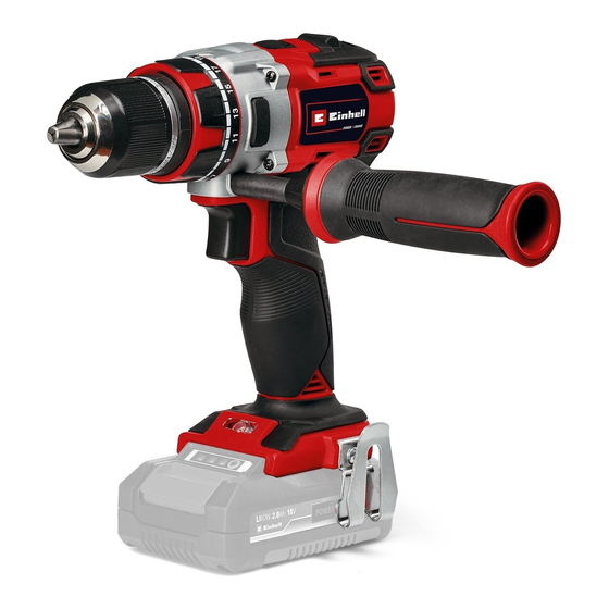 EINHELL TP-CD 18 Li BL Operating Instructions Manual