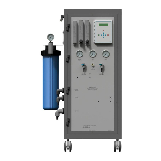 AmeriWater Central Sterile RO3 Operation & Maintenance Manual