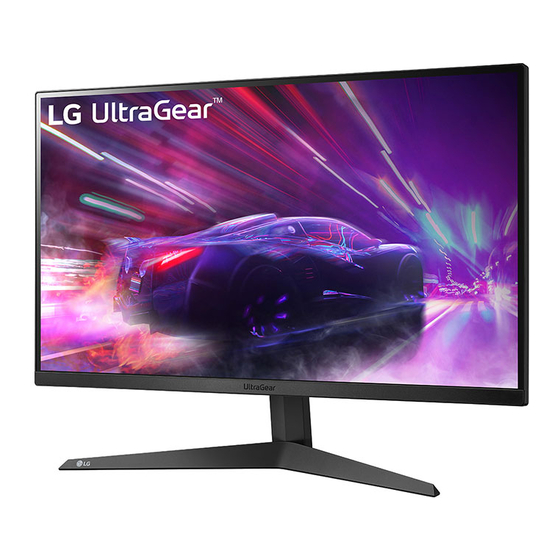 LG UltraGear 27GQ50A Manual