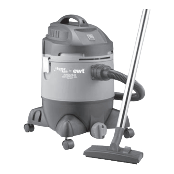 EWT Aqua Vac AINDUS30 Quick Start Manual