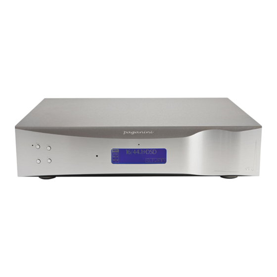DCS Paganini Upsampler User Manual