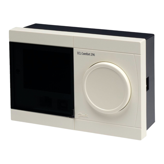 Danfoss ECL Comfort 210 Operating Manual
