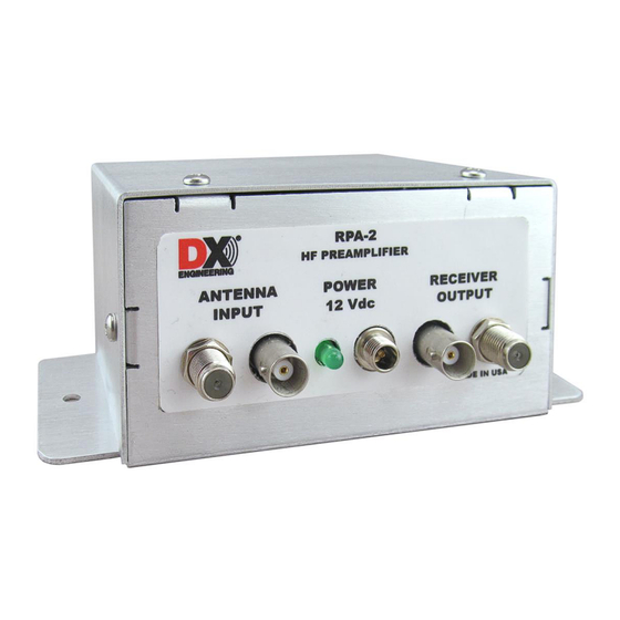 DX Engineering DXE-RPA-2 Instructions Manual