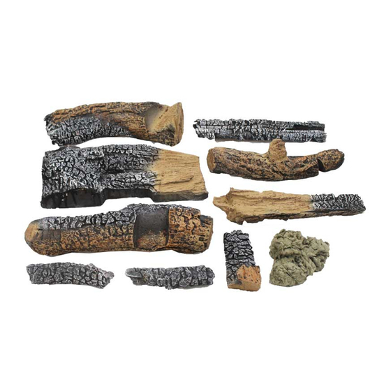 Heat & Glo LOGS-I35FB Log Placement Instructions