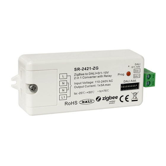 Ledco SR-2421-ZG Instructions