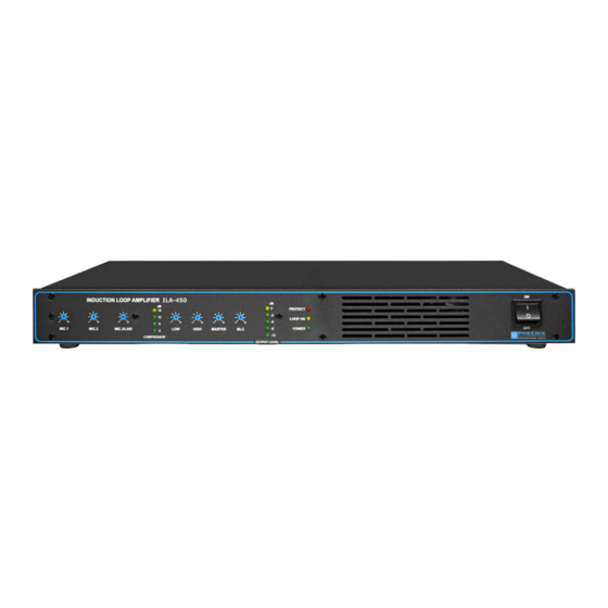 Phoenix ILA-450 Instruction Manual
