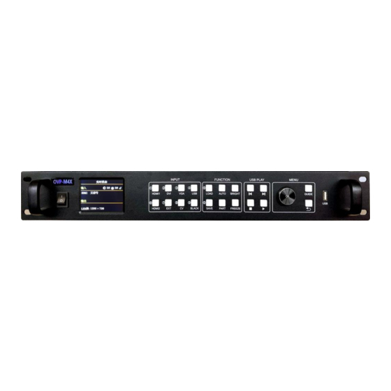 Onbon OVP-M4X User Manual