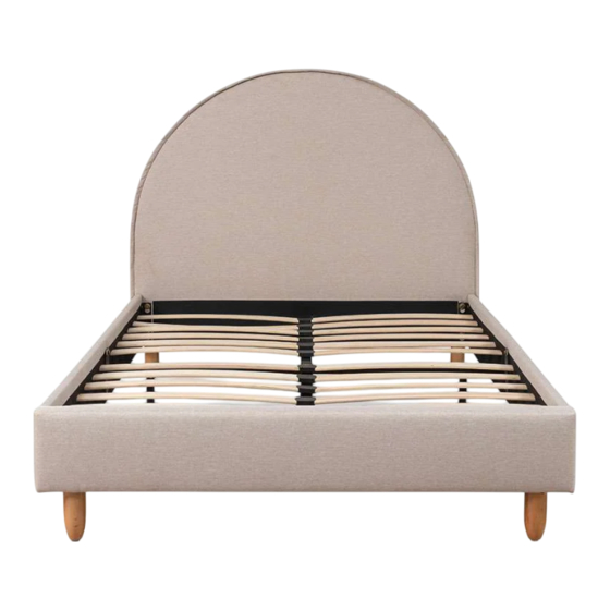 Mocka Imogen Queen Bed Assembly Instructions Manual