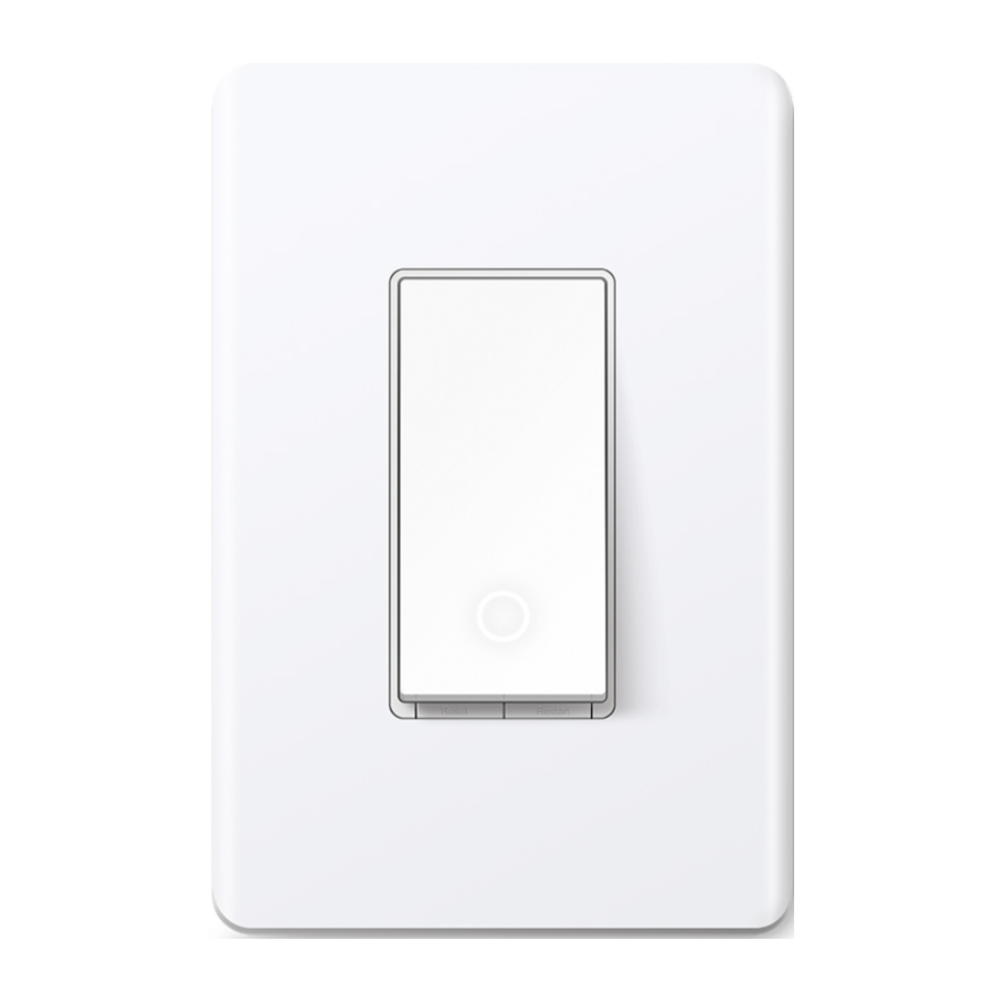 TP-Link Tapo S505 - Smart Wi-Fi Light Switch Manual