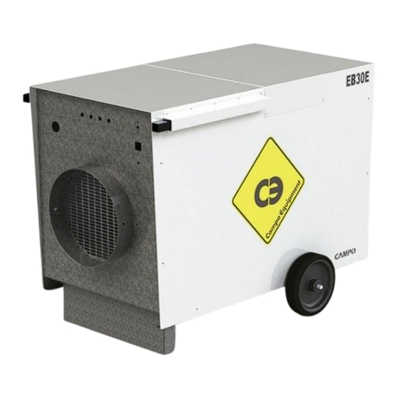 Campo Equipment ECOBlaze BLAZE 30E Product Manual