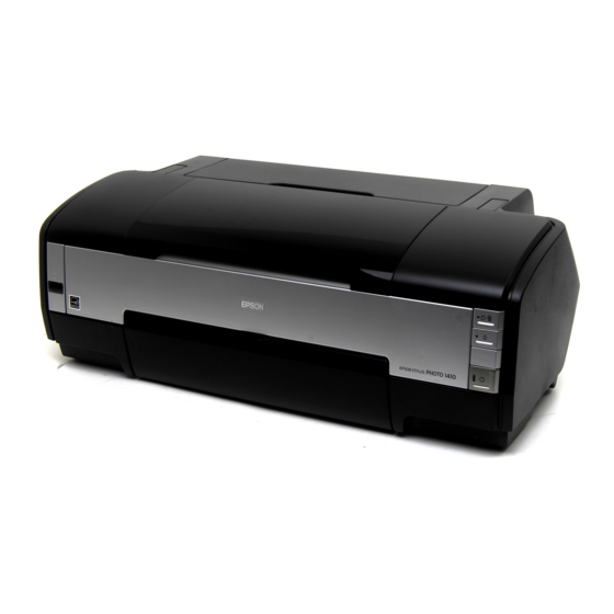 Epson Stylus Photo 1410 Start Here