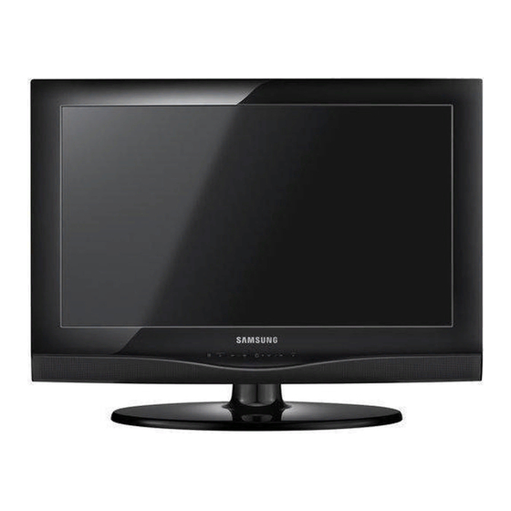 Samsung LE19C350D1W Quick Setup Manual