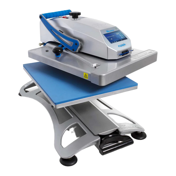 Stahls Hotronix Fusion XF Manual