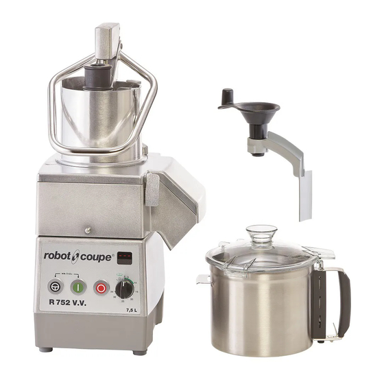 Robot Coupe R 502 g Manual