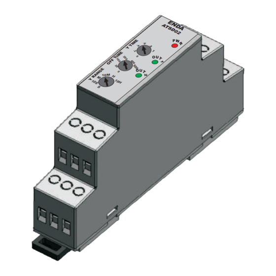 sisel ENDA ATSD02 Quick Start Manual