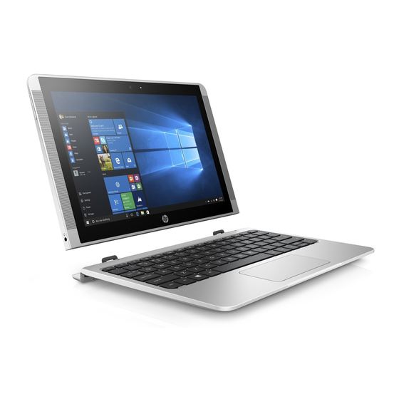 HP x2 210 G1 Convertible Laptop Manuals