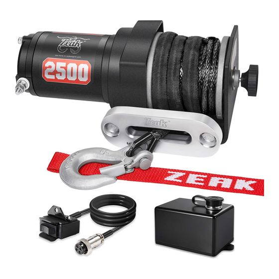 ZEAK 2500LB Manuals