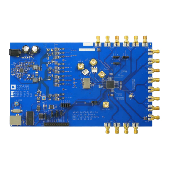 Analog Devices AD9523 User Manual