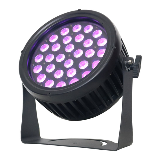 Uplus Lighting 3010 IP PAR User Manual